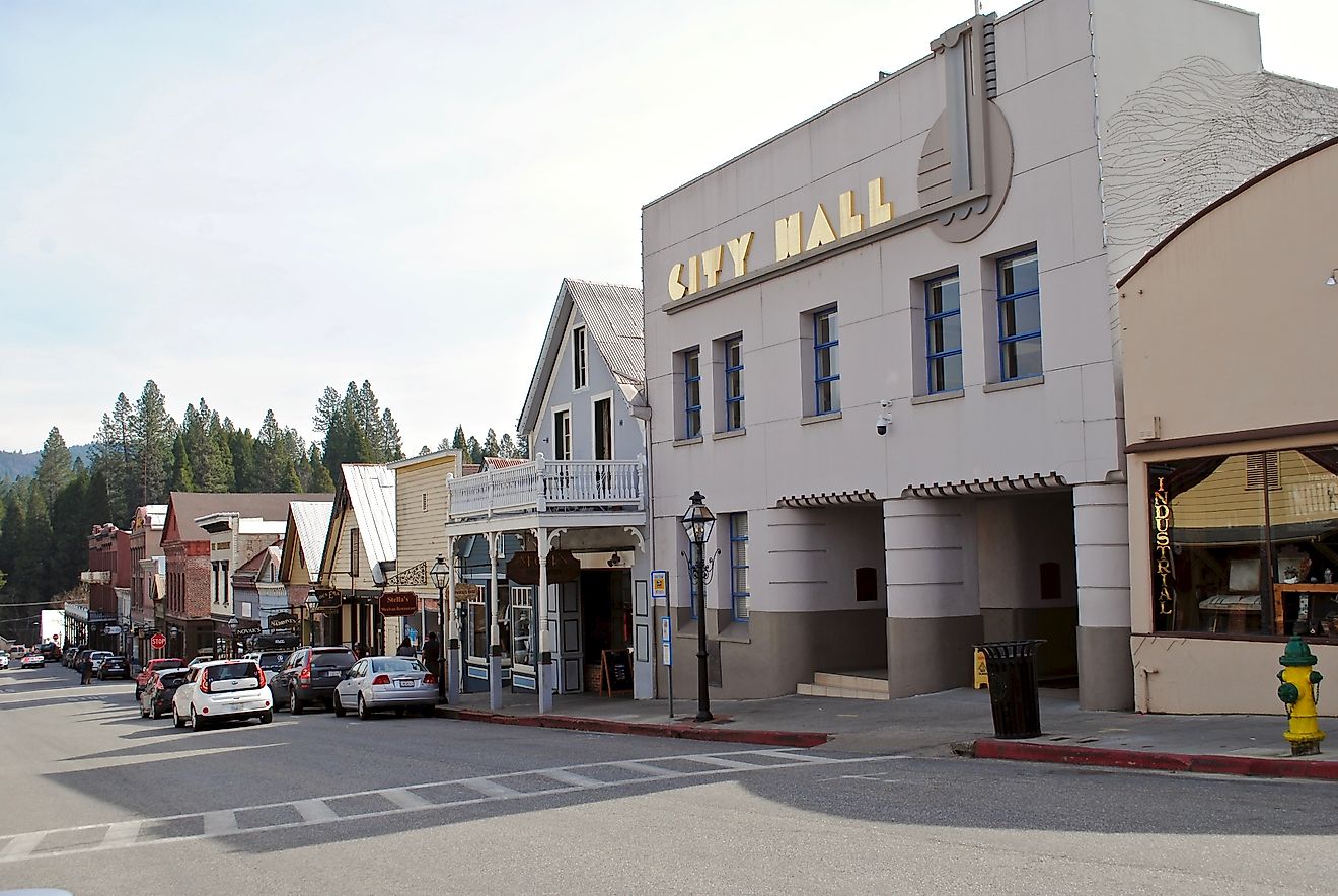 Nevada City, California. Editorial credit: EWY Media / Shutterstock.com