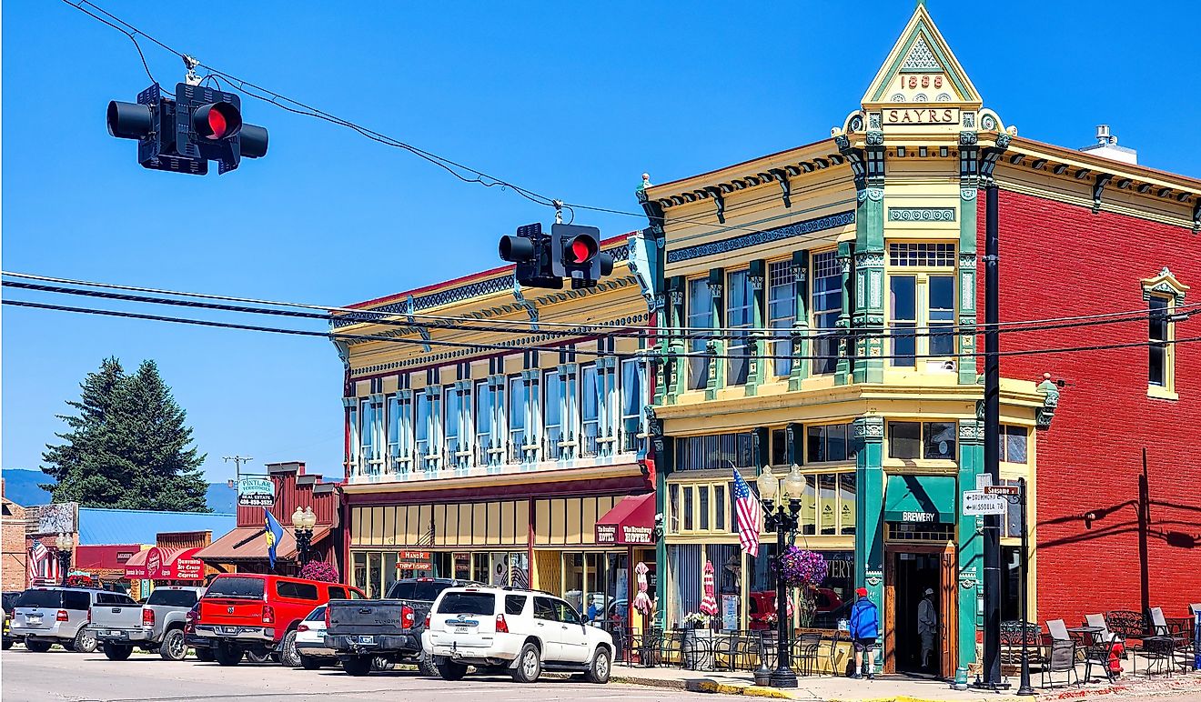 Philipsburg is a historic town in and the county seat of Granite County, Montana. Editorial credit: Mihai_Andritoiu / Shutterstock.com