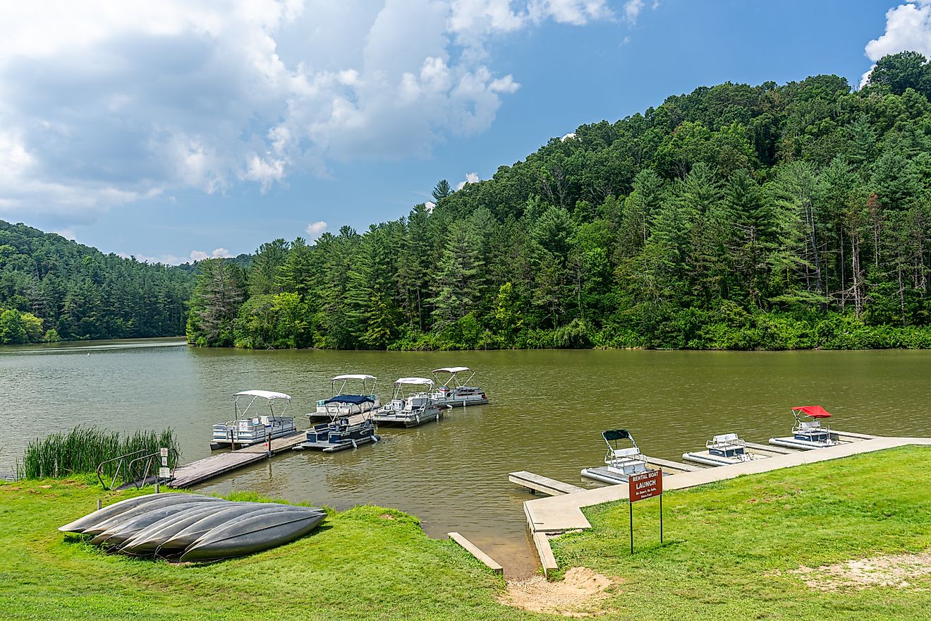 Strouds Run State Park located in Athens County Ohio