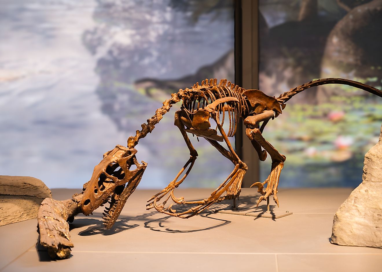 Inside the North Dakota Heritage Center & State Museum in Bismarck