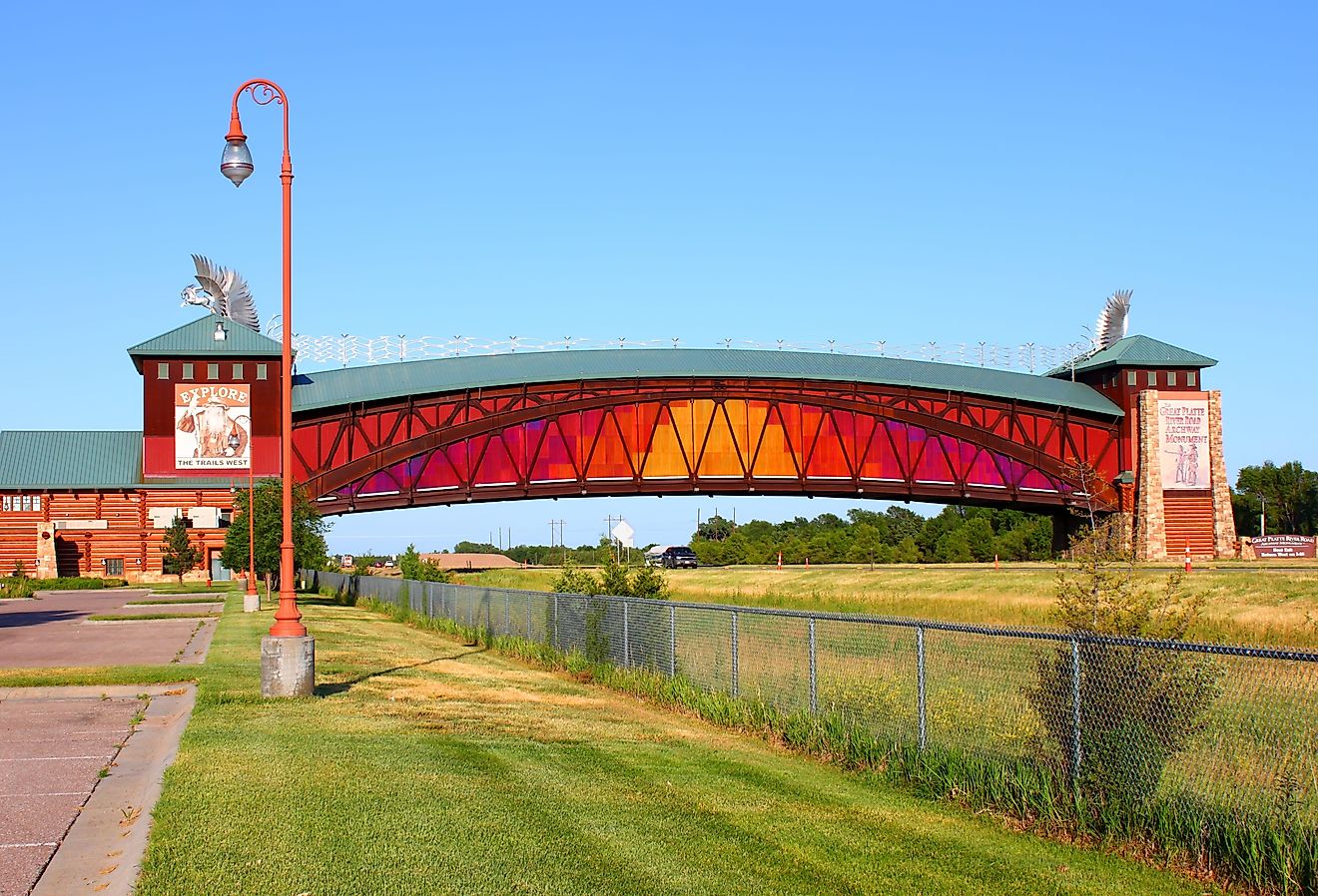 . The great Platte River Archway monument containing a museum and spans Interstate 80.