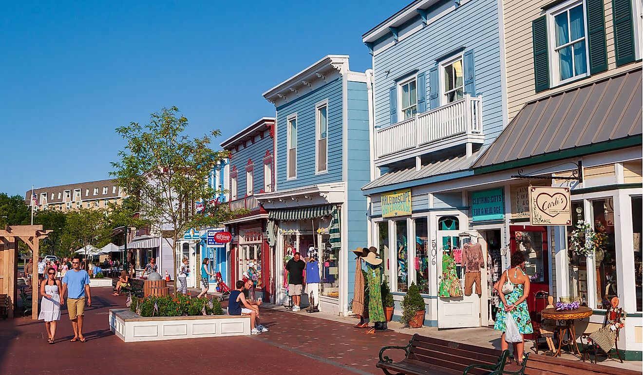 Cape May is considered one of the most beautiful towns in the US.. Editorial credit: JWCohen / Shutterstock.com