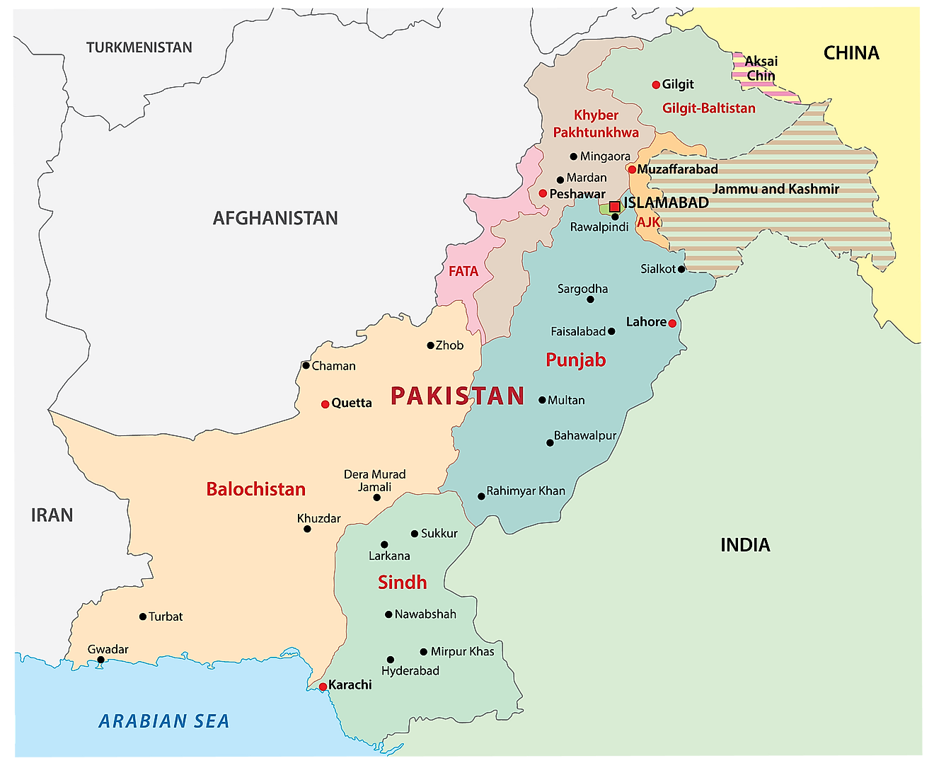 Pakistan map on white background vector Pakistan Map Outline Shape Black  on White Vector Illustration High detailed black illustration map Pakistan  Stock Vector  Adobe Stock