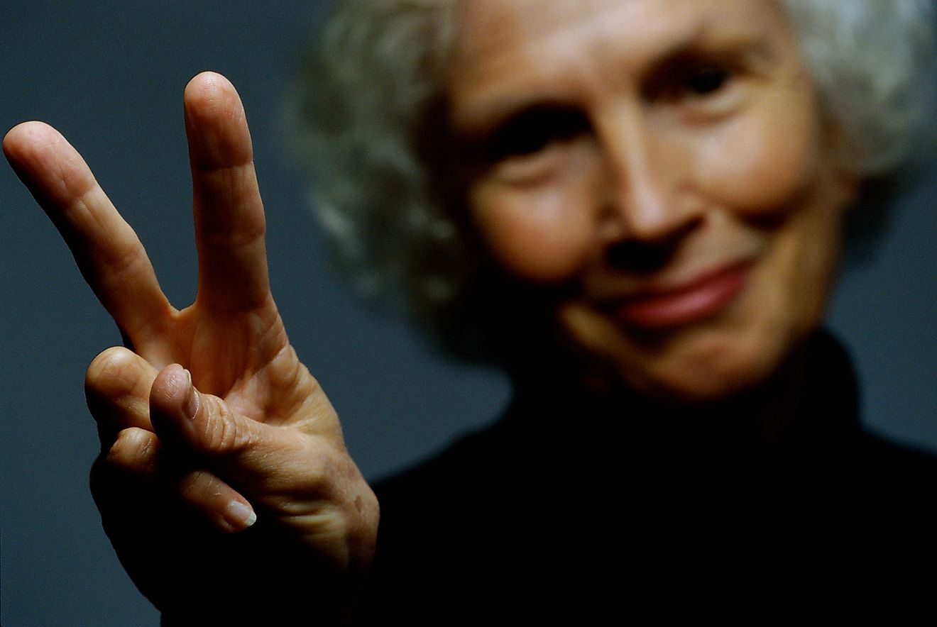 The V sign, victory sign, or simply peace sign, is one of the most popular symbols for peace in the world. 