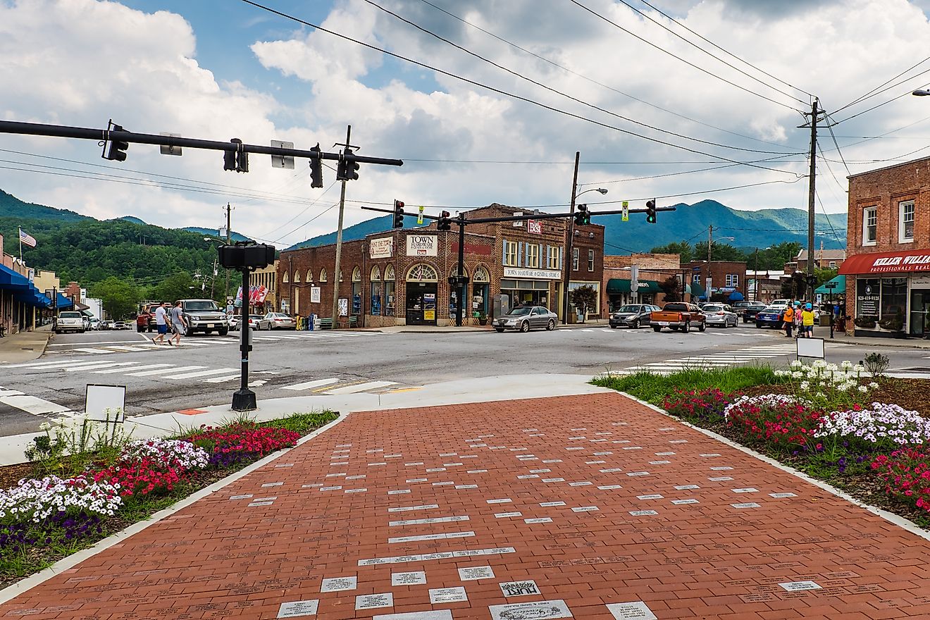 A beautiful summer day in Black Mountain, North Carolina. Editorial credit: Derek Olson Photography / Shutterstock.com