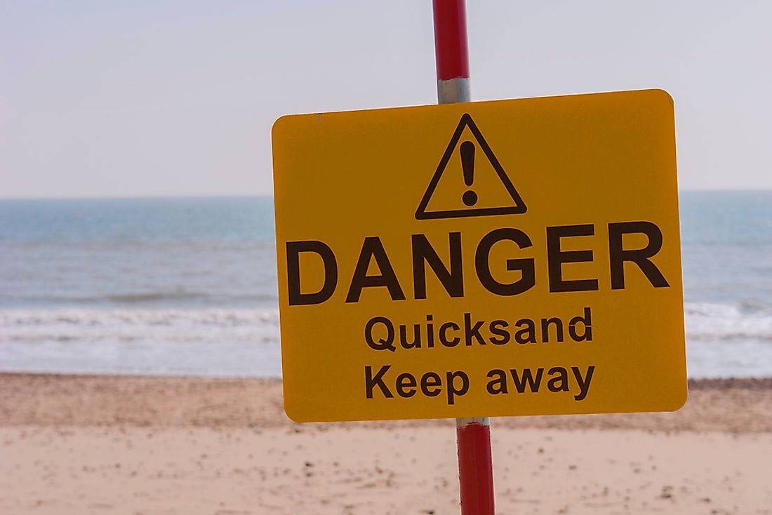 quicksand deaths per year