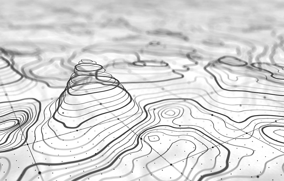 map topographic cartography topo geoinformatics 3d topology shutterstock contour concept geography lines surface maps illustration electrostatic afm force pretty andis