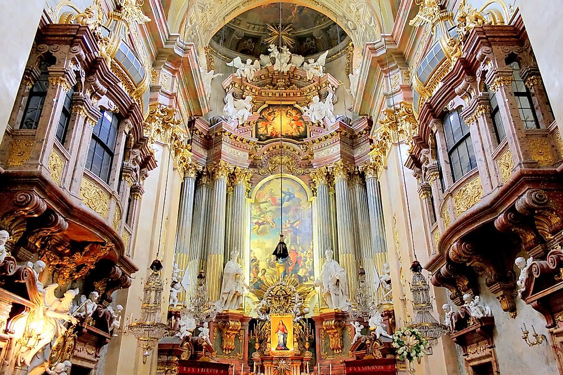 St. Peter's Church, Austria. 