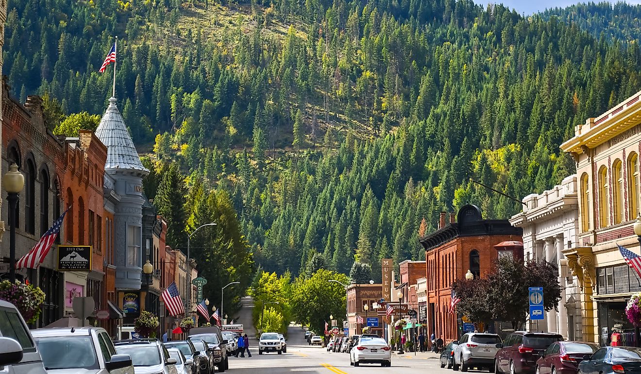 Wallace, Idaho.