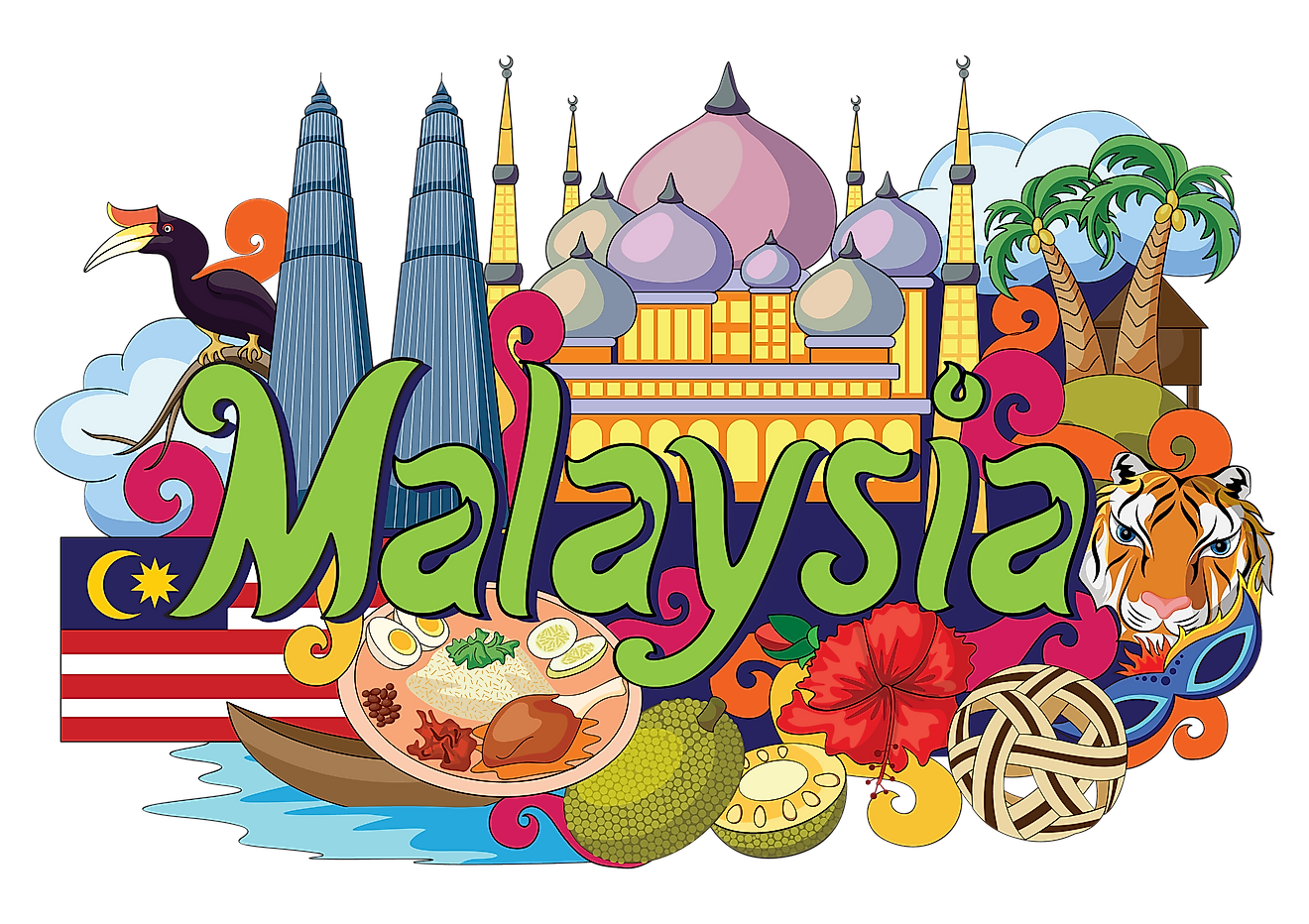 malaysian culture poster