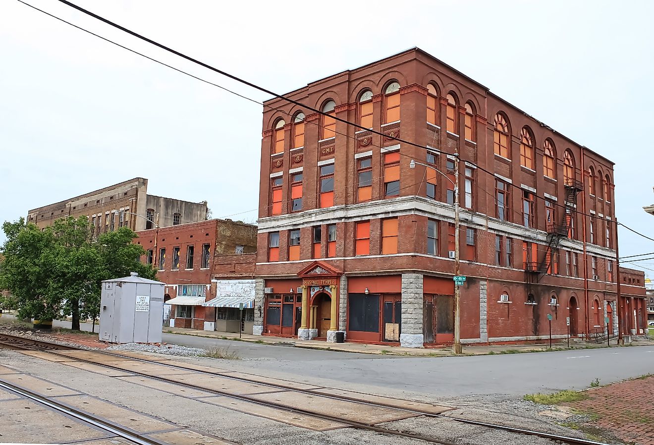 Downtown Pine Bluff, Arkansas. Image creditSabrina Janelle Gordon via Shutterstock