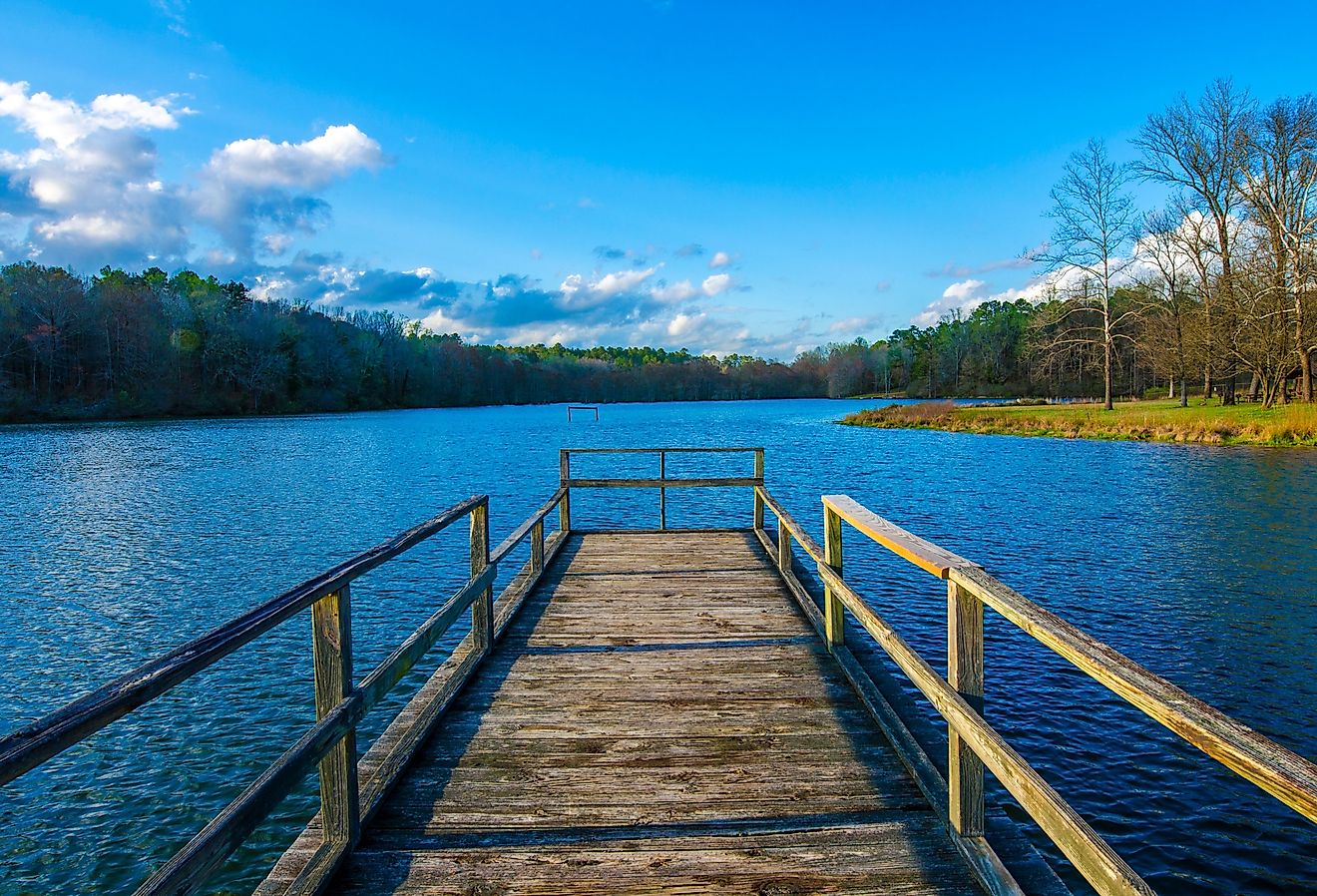 Wall Doxey State Park in Holly Springs, Mississippi.