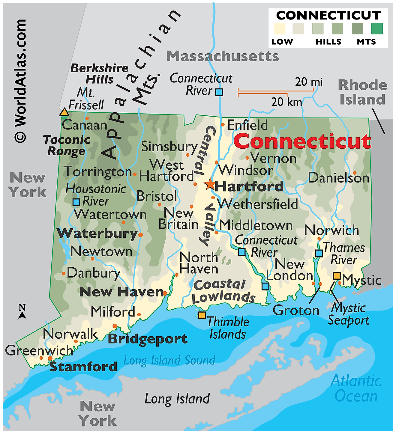map connecticut coast        <h3 class=