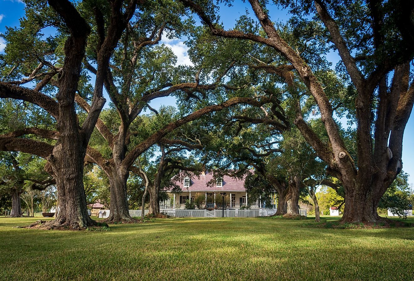 Cane River Creole National Historical Park in Natchez, Natchitoches Parish, Louisiana. 