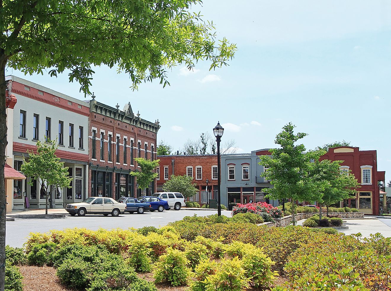 Downtown Adairsville, Georgia.