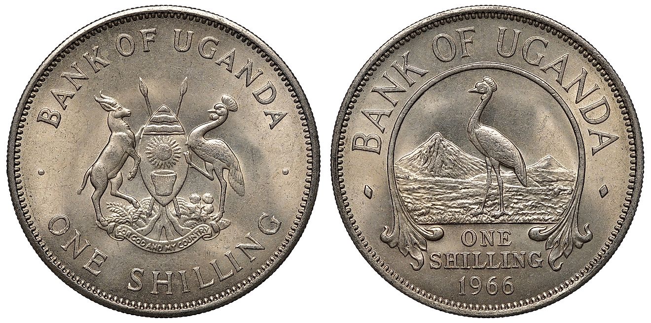 Buy Uganda Coins, 10, 50 Cents Coins, 1, 2, 5, 10 Shillings Coins