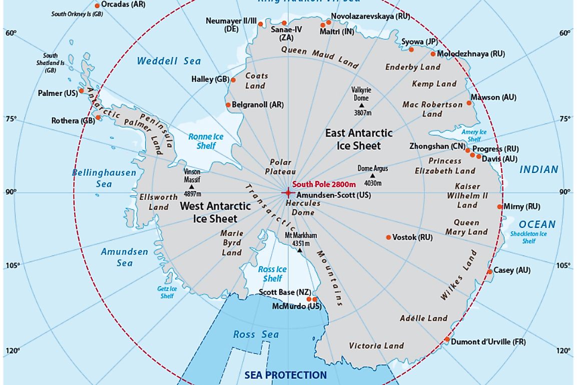 What Are The Origins Of The Names Arctic And Antarctica? - WorldAtlas