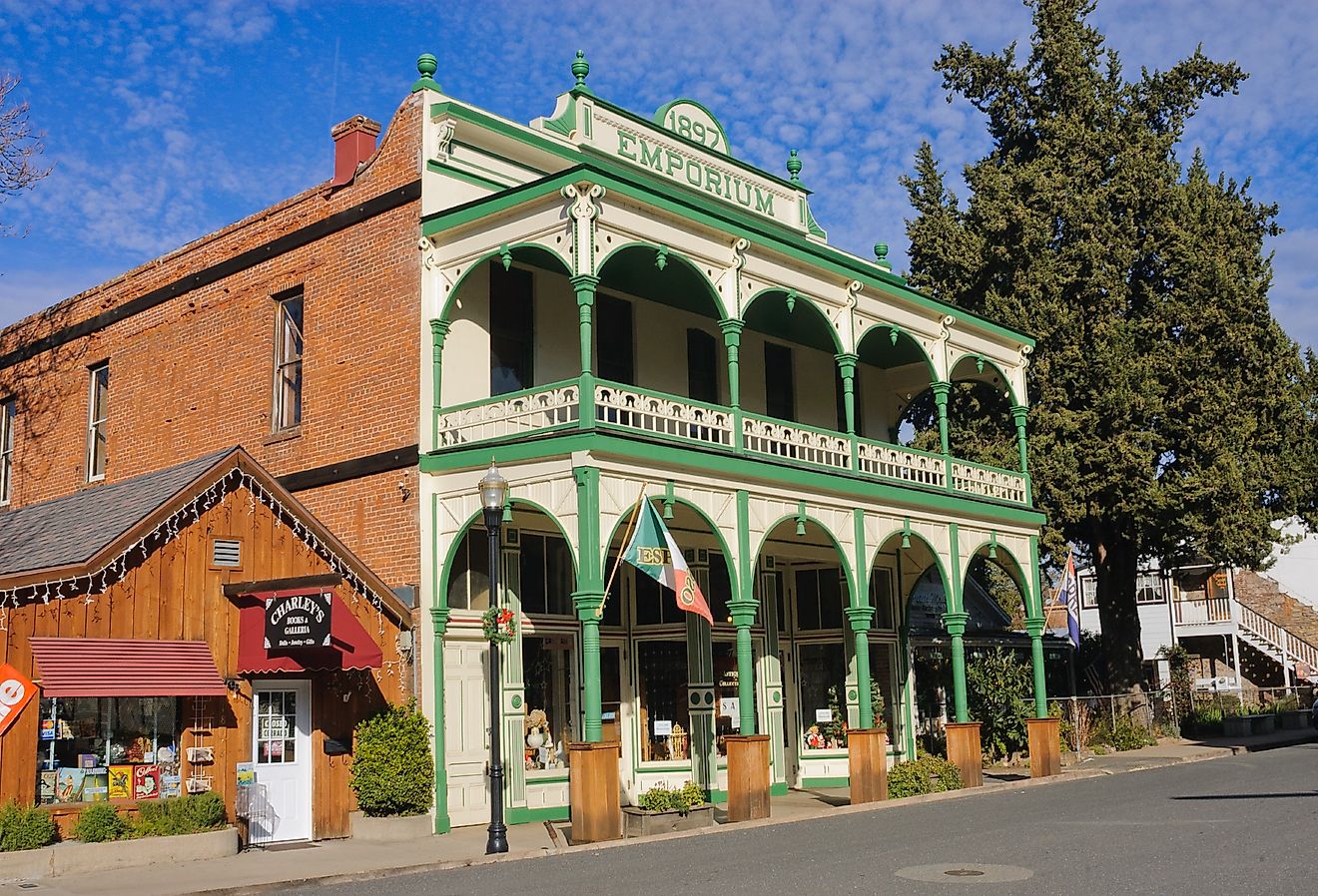 Emporium in Sutter Creek, California. Image credit Jeffrey B. Banke via Shutterstock