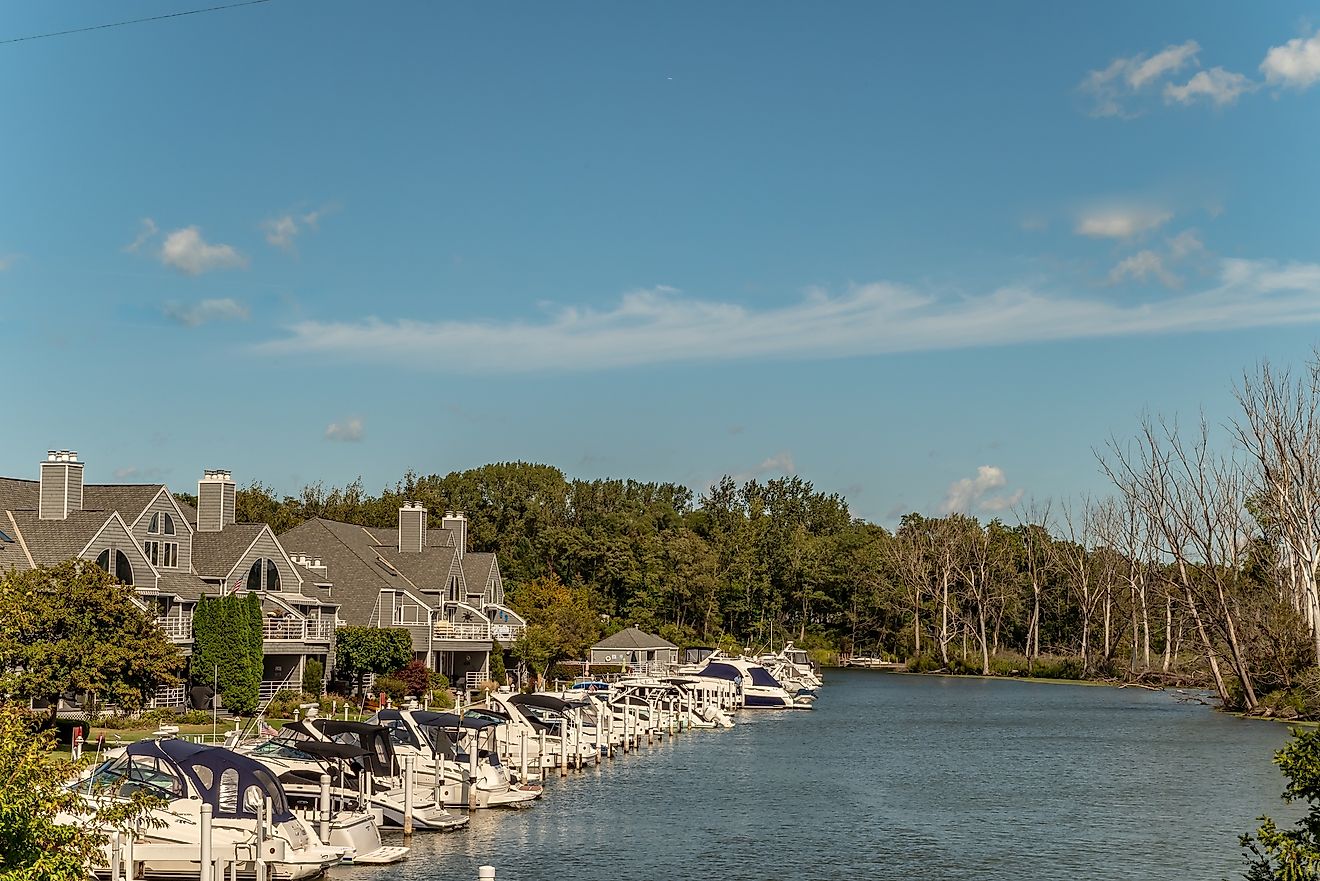 New Buffalo, Michigan. Editorial credit: Page Light Studios / Shutterstock.com