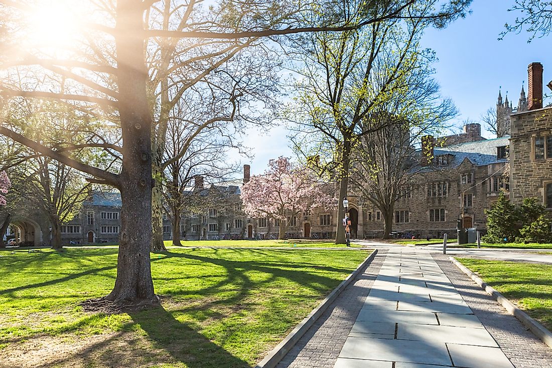 Yale University - Educational Institutions Around the World - WorldAtlas