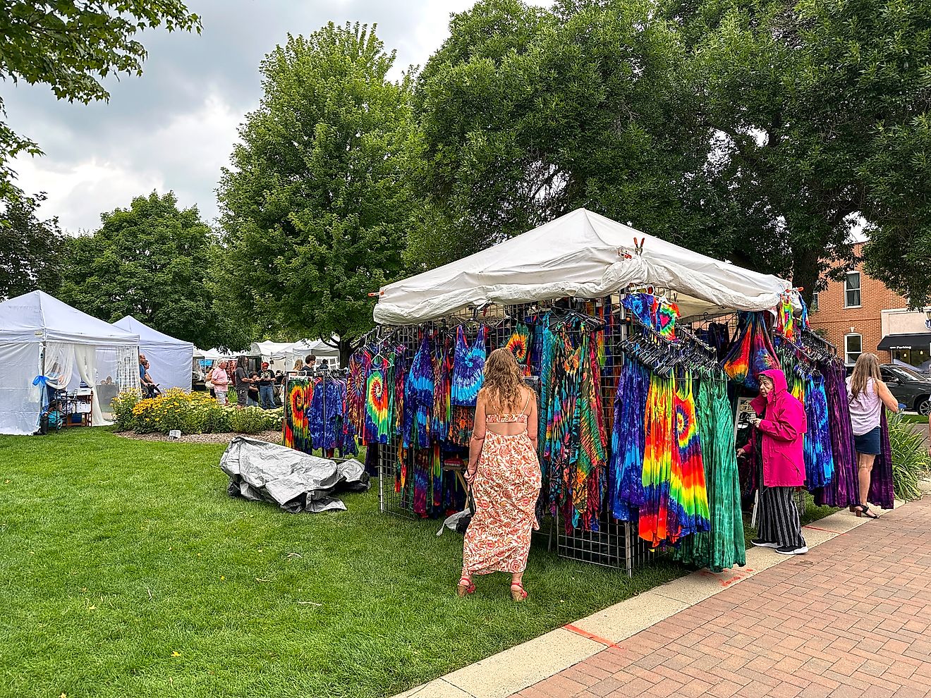 The 42nd Annual Festival of the Arts is a 2-day art and music festival in Cook Park located in historic downtown Libertyville, Illinois, via patty_c / iStock.com