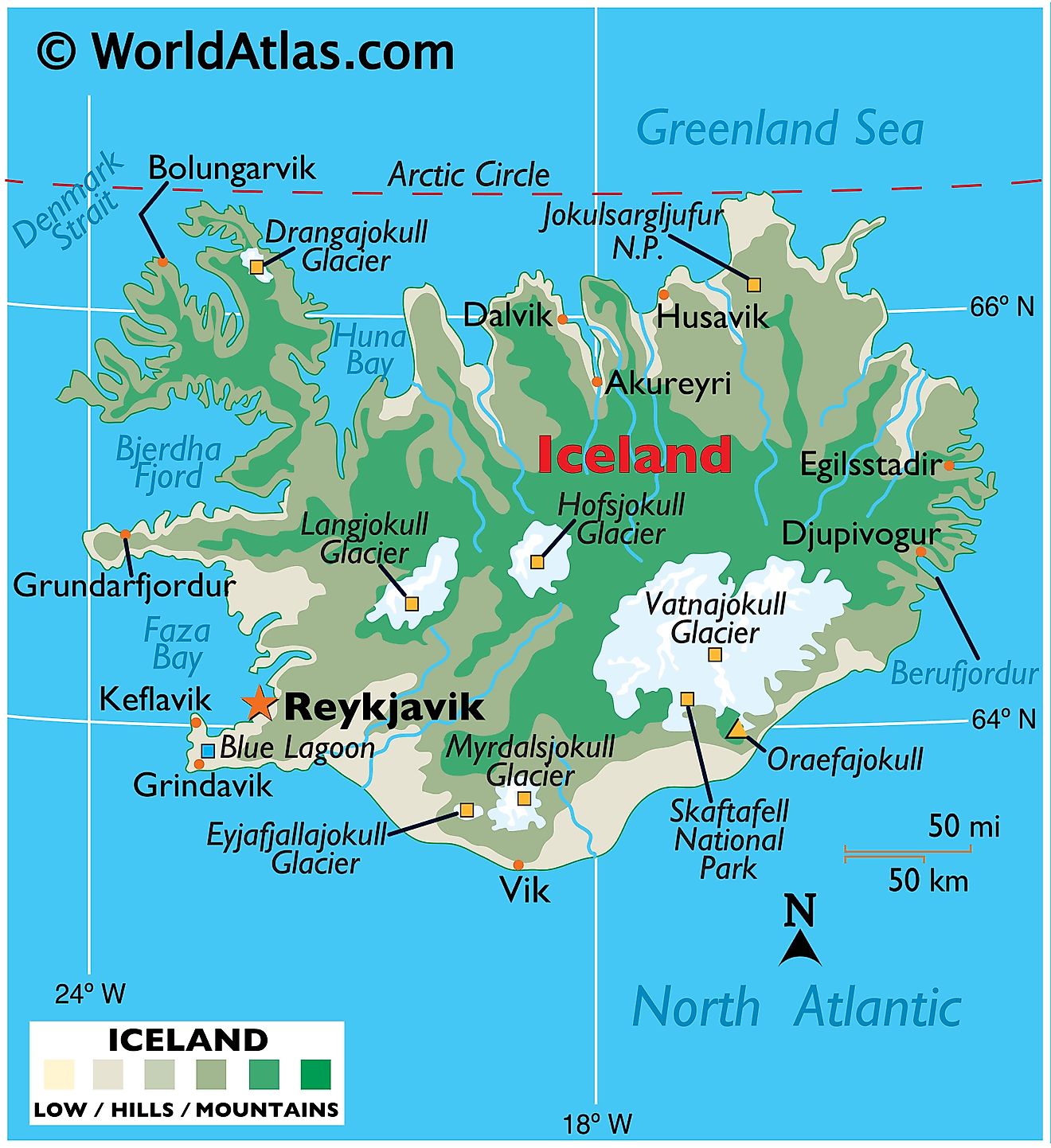Lista 97+ Foto Donde Está Islandia En El Mapa De Europa El último
