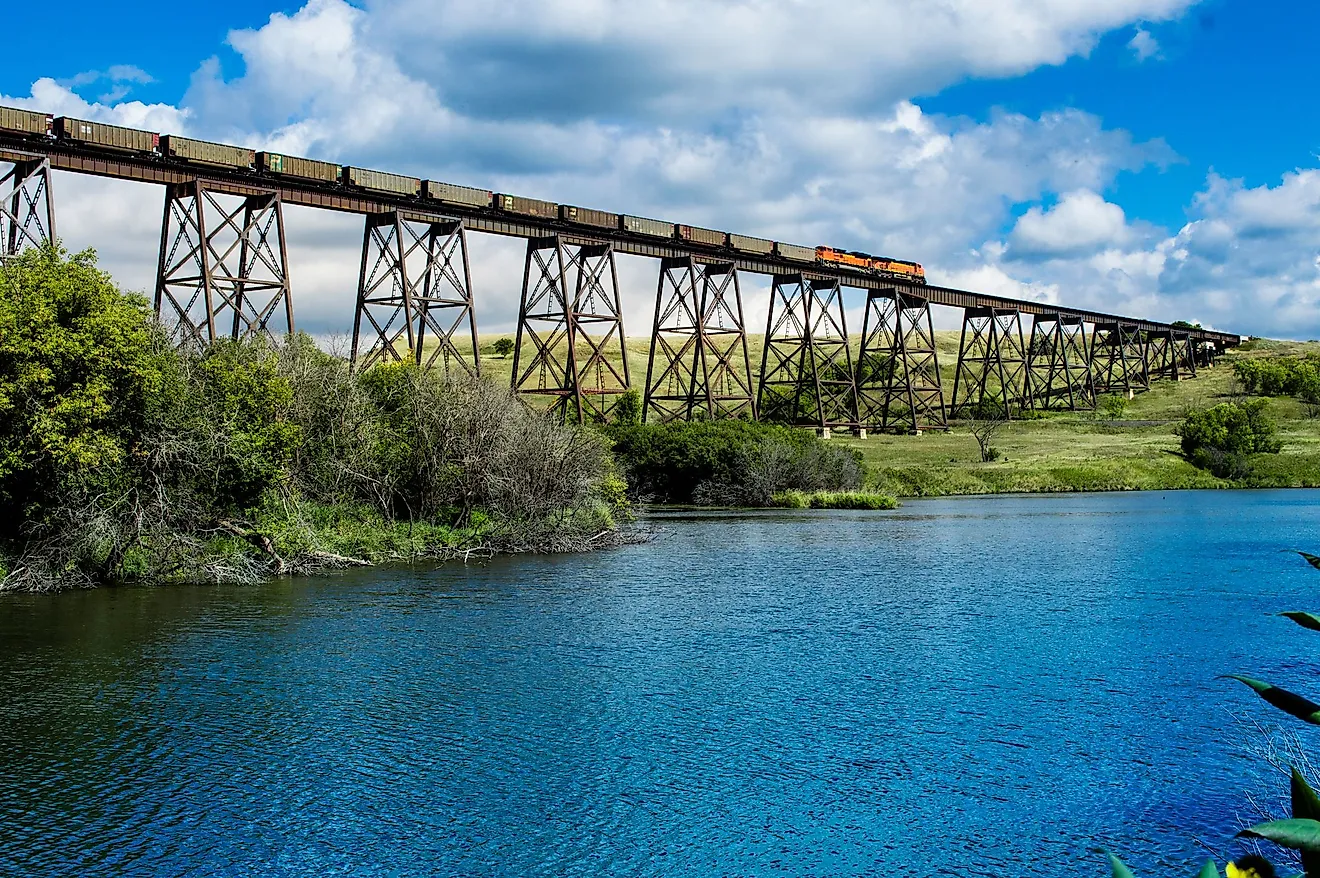 Hi-Line Bridge in Valley City, North Dakota