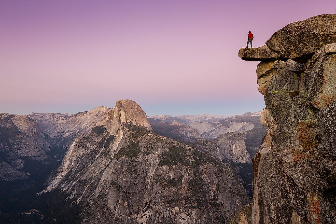 Half Dome hike, California