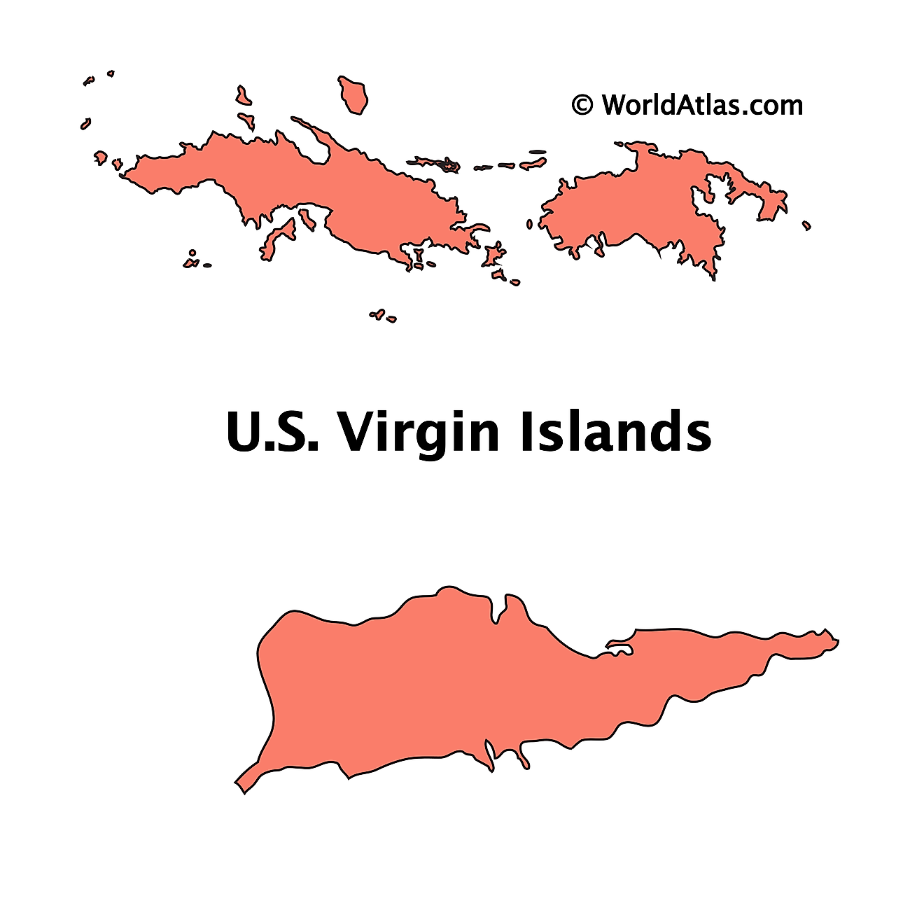 List 92+ Wallpaper Map Of Us Virgin Islands And British Virgin Islands ...