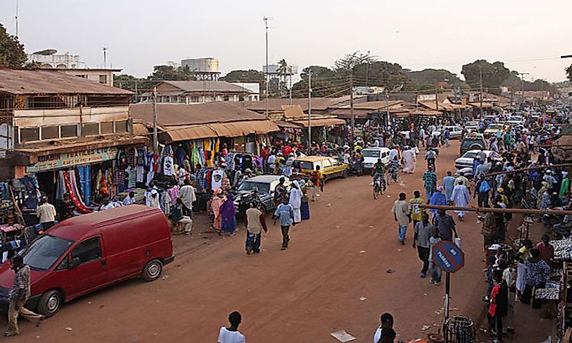 The Biggest Cities  And Towns  In Gambia  WorldAtlas