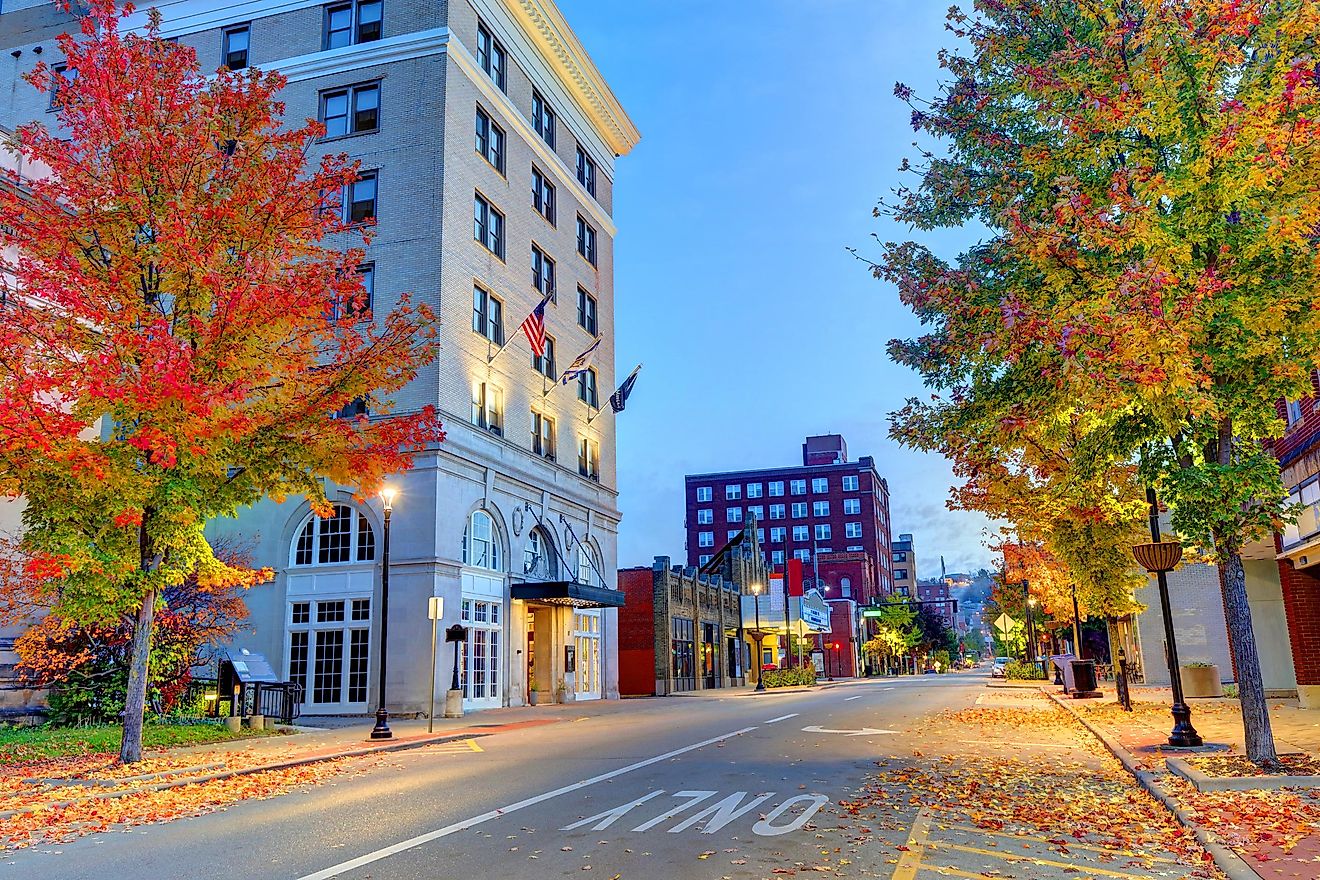 Autumn in Morgantown, West Virginia