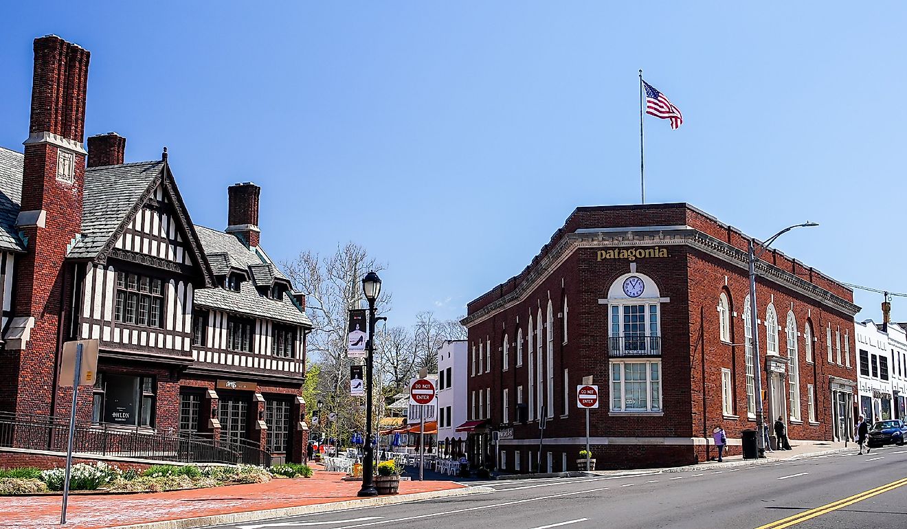 WESTPORT, CT, USA. Editorial credit: Miro Vrlik Photography / Shutterstock.com