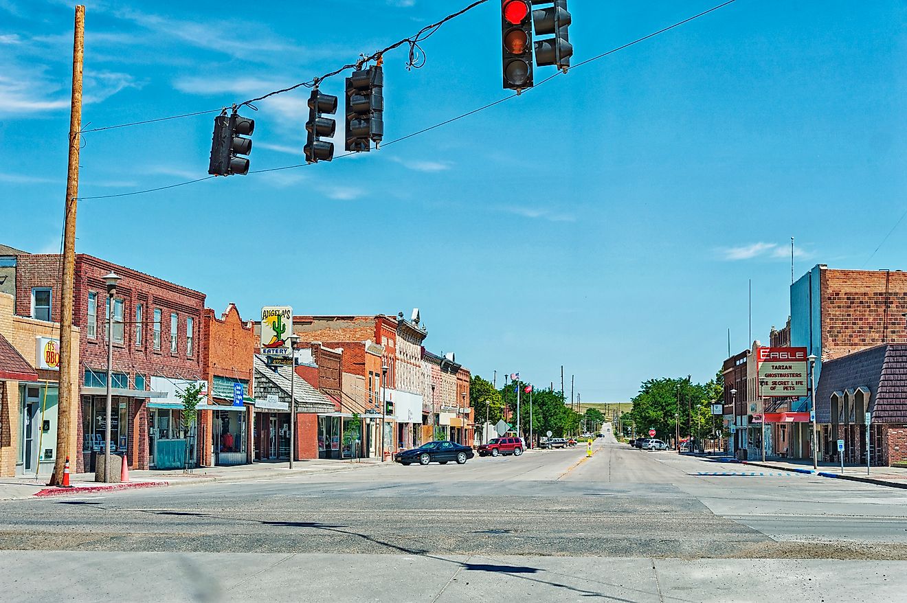 Chadron Nebraska Main Street 