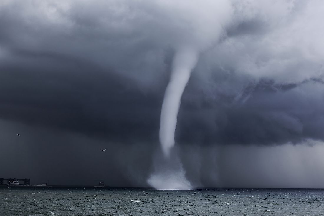 What Is A Waterspout WorldAtlas