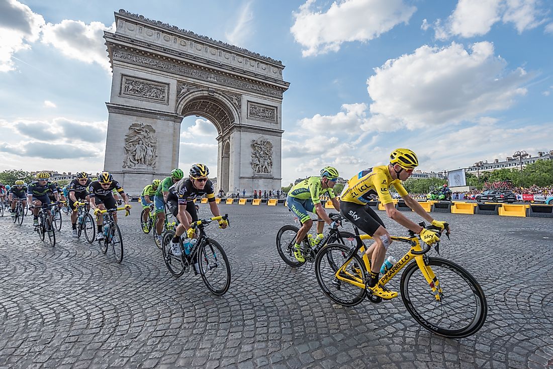 Top Performing Countries at the Tour de France WorldAtlas