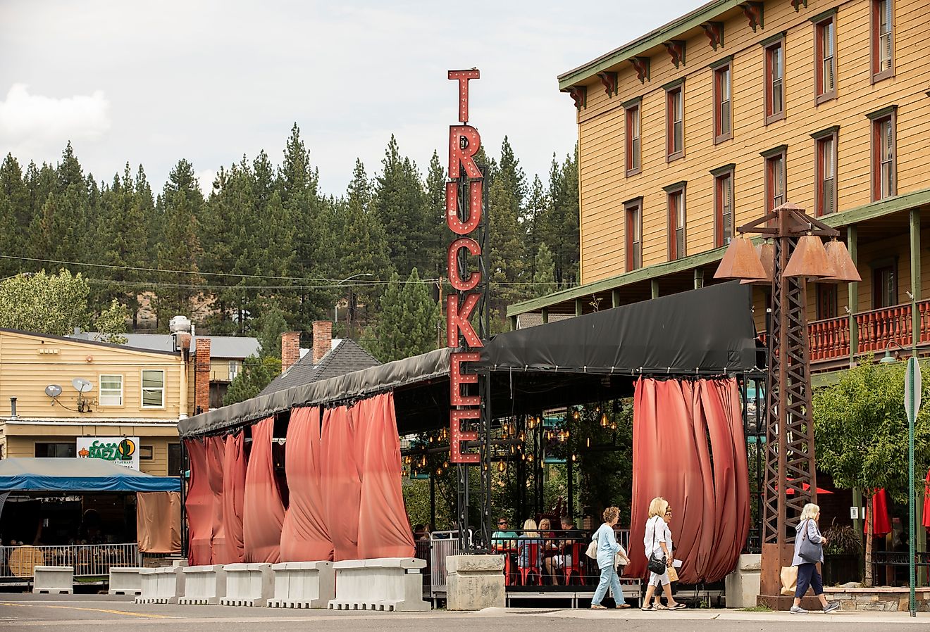 Historic downtown Truckee, California. Image credit Matt Gush via Shutterstock