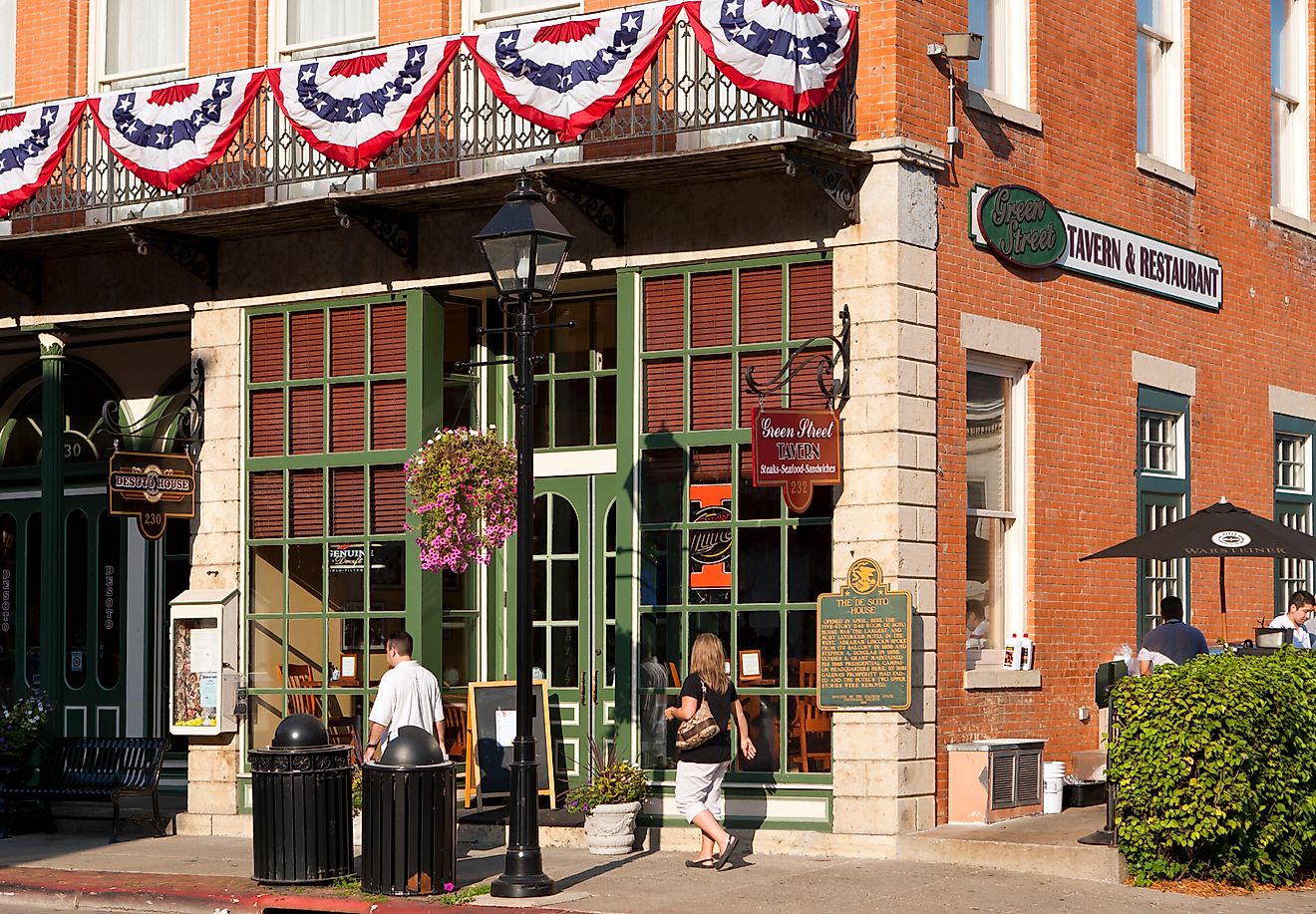 Galena, Illinois: Galena's Downtown Main Street, via Kubrak78 / iStock.com