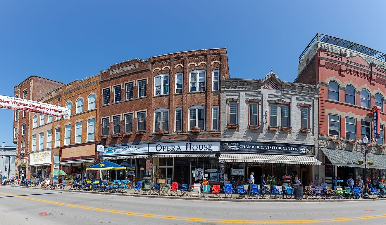 Buckhannon, West Virginia, USA. Editorial credit: Roberto Galan / Shutterstock.com