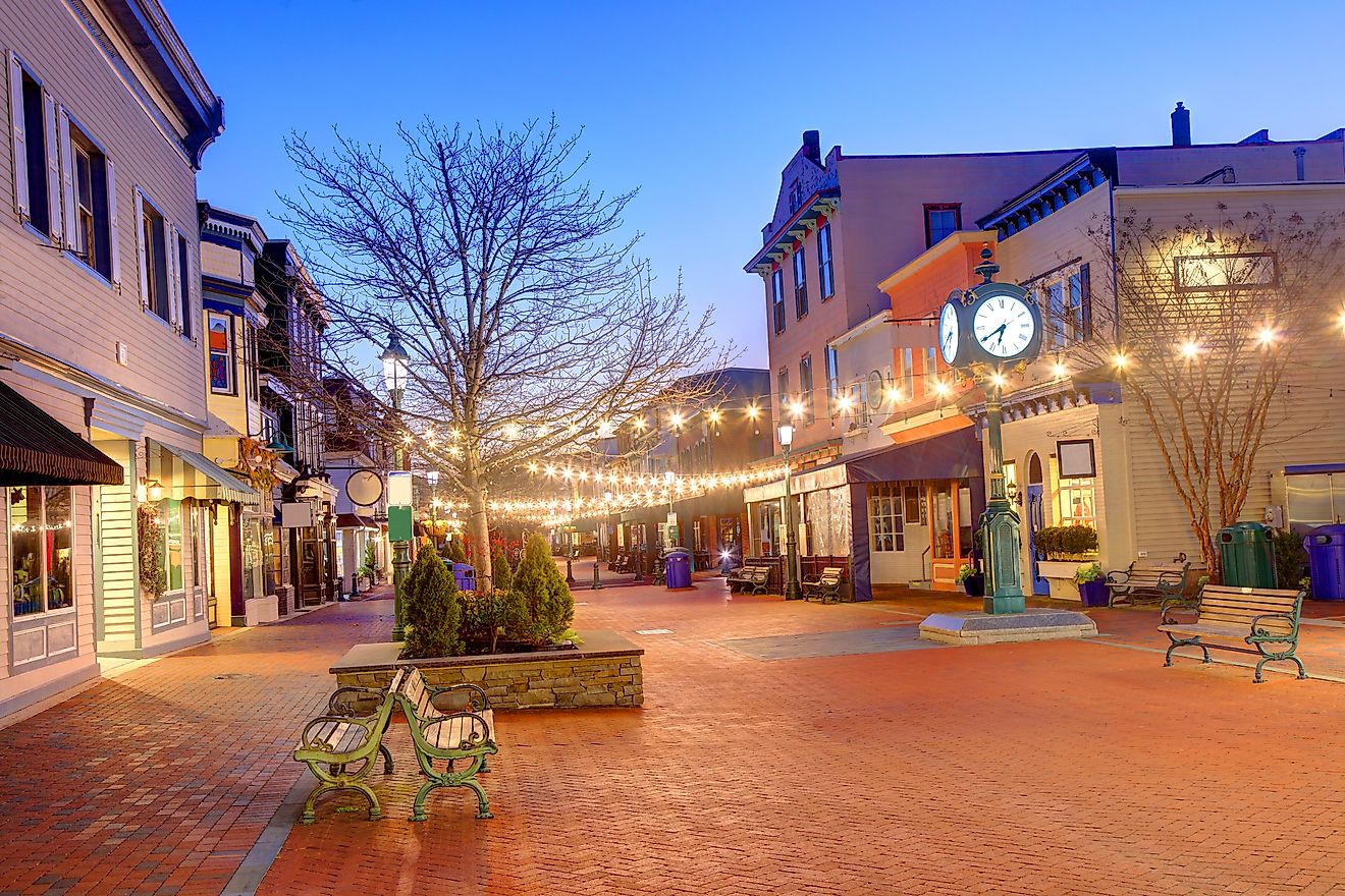 Downtown Cape May, New Jersey