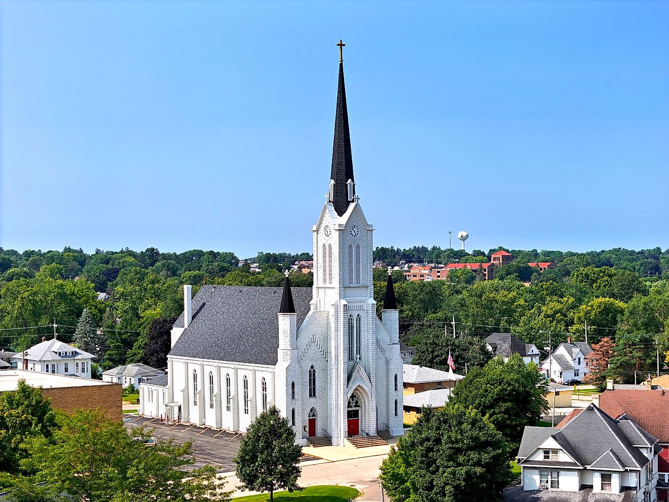 Old courthouse in Macomb, McDonough County, Illinois