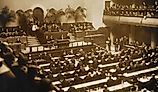 Official opening of the League of Nations, Geneva, Switzerland, Nov. 15, 1920