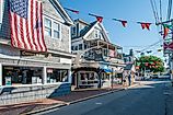 Early morning at Commercial Street, the main street for food and entertainment in Provincetown, Massachusetts, via Rolf_52 / Shutterstock.com
