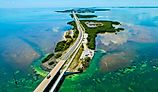 Overseas highway to Key West island, Florida Keys, USA. 