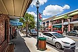 Downtown Mount Dora, Florida. Editorial credit: Nigel Jarvis / Shutterstock.com