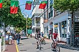 Main Street in Provincetown, Massachusetts. Editorial credit: Rolf_52 / Shutterstock.com.