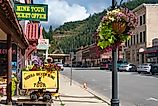 The charming town of Wallace, Idaho. Editorial credit: Kirk Fisher / Shutterstock.com.