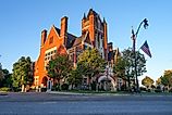 The historic Welcome Center in Bardstown, Kentucky.