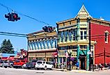 View of Broadway Street in Philipsburg, Montana. Image credit Mihai_Andritoiu via Shutterstock