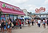 Boardwalk at Rehoboth Beach in Delaware. Image credit Ritu Manoj Jethani via Shutterstock.