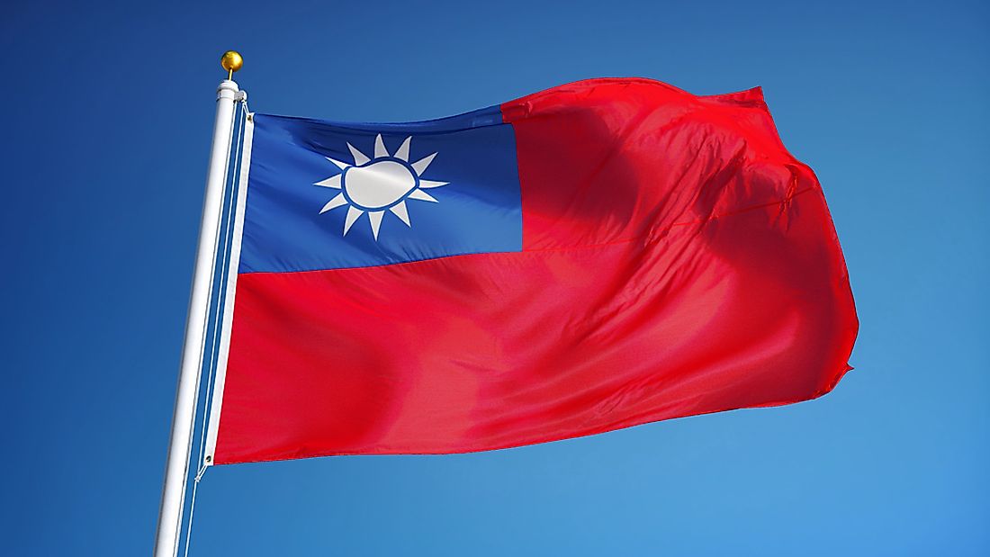 What Do The Colors And Symbols Of The Flag Of Taiwan Mean? - WorldAtlas